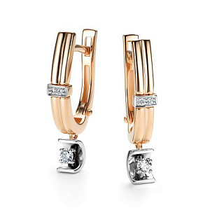 26501-100 Серьги (Au 585)