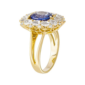 1_04052 (тан) Кольцо (Au 750)