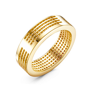 дф2102087рл Кольцо (Au 585)