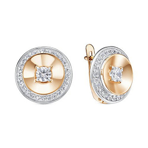 1207113 Серьги (Au 585)