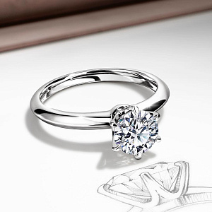 BDR3011 +серт. Кольцо (Au 585)