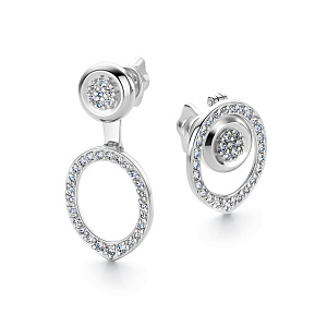 26668-200 Серьги (Au 585)