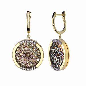 ORE327-1 Серьги (Ag 925)