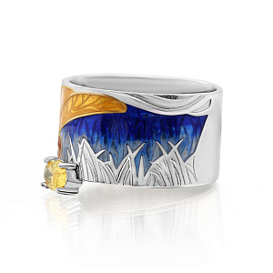 1-186-40687 Кольцо (Ag 925)