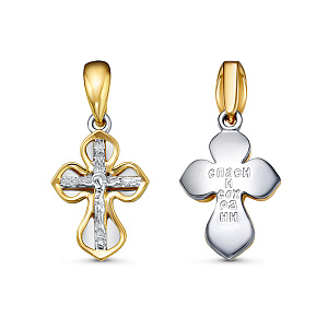 л080907 Крест (Au 585)