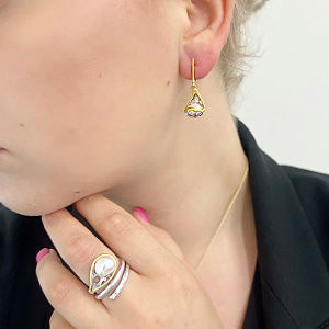 PRVE078 Серьги (Ag 925)