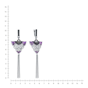 12-445-2626 Серьги (Ag 925)