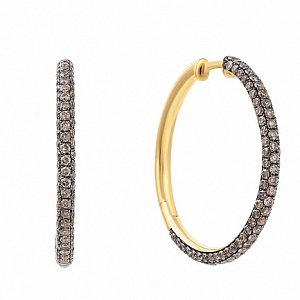 LA5062M-WBkD_SR_DB_WG Серьги (Au 585)