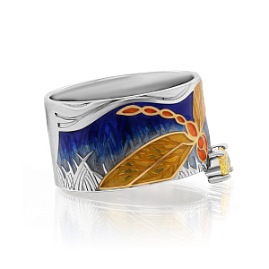 1-186-40687 Кольцо (Ag 925)