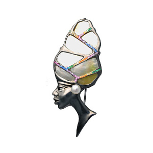 04.02572 Брошь (Ag 925)