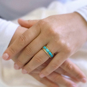 CAIR431TQ Кольцо (Ag 925)