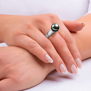 КПет58 Б-Ч Кольцо (Au 585)