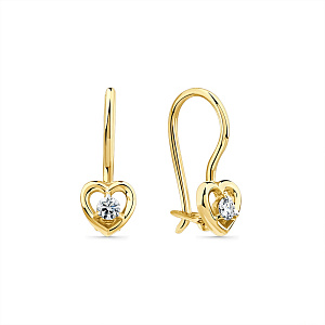 009-0016-0001-021 Серьги (Au 585)