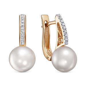 12-01936-1500 №2-25 Серьги (Au 585)