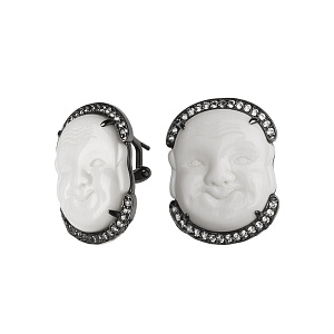 BUDE282 Серьги (Ag 925)