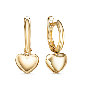 дф1201670рл Серьги (Au 585)