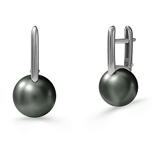 СПет50 Б-Ч Серьги (Au 585)