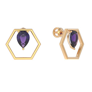 1055862-11220-A Серьги (Au 585)