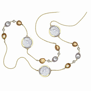 ORN400-2 Колье (Ag 925)