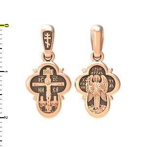 16-К-КС3155-3-С +серт. Крест (Au 585)