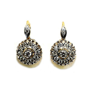 1285 Серьги (Au 585)