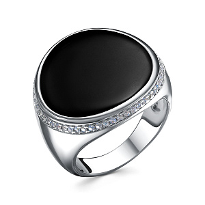 SR40157_KO_OX_WG Кольцо (Ag 925)