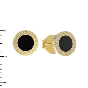 Т6-2731-1 +серт. Серьги (Au 585)