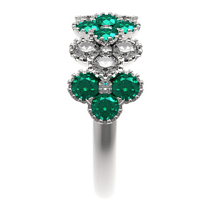 Т801-1654-0-01 +серт. Кольцо (Au 585)