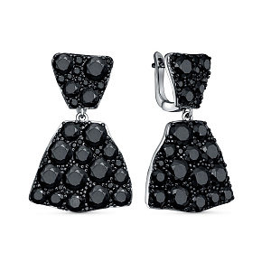 SE4053_SR_SP_WG Серьги (Ag 925)