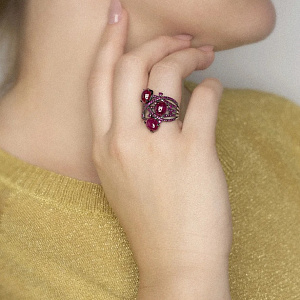 RSR068RR Кольцо (Ag 925)