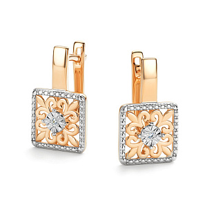 26595-100 Серьги (Au 585)