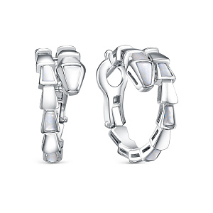 HPT0415-E6_SR_SH_WG Серьги (Ag 925)