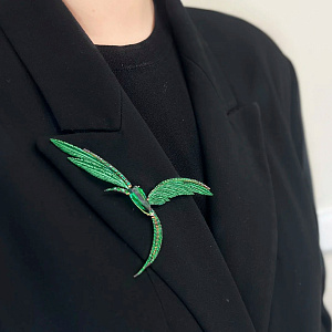 BIRBR504-3 Брошь