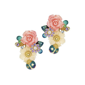 JGE038-5 Серьги (Ag 925)