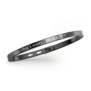 E47_04194G_BLK Браслет (Ag 925)