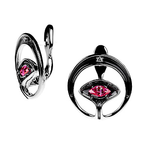 E5014105-01 Серьги (Au 585)