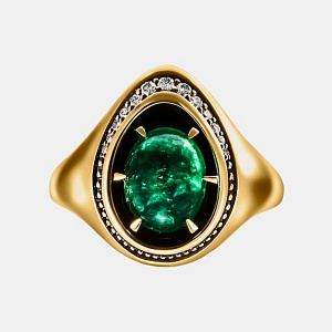 Зк-10021 Кольцо (Au 585)