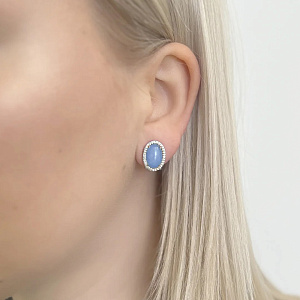 COCE103-2 Серьги (Ag 925)