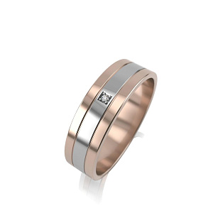 Р-1-1бр/бк Кольцо (Au 585)