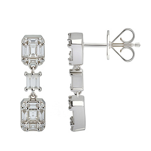 11631E/ PIR0099668 Серьги (Au 750)