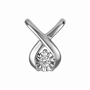 P01-PL-33615-W Подвеска (Au 585)