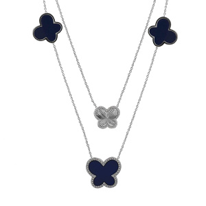 SN12507A-LPS/ GM0171250 Колье (Ag 925)