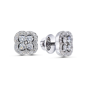 4558-21001 Серьги (Au 585)