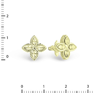 12-Т-П22100-1-А2-В +серт. Серьги (Au 585)