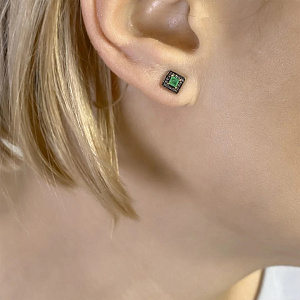 BYZE089EM-1 Серьги (Ag 925)