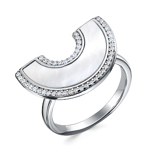 SR41499_KO_SH_WG Кольцо (Ag 925)