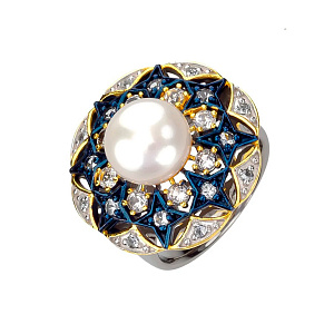 BYZR316-1 Кольцо (Ag 925)