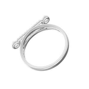 Т802-1590-0-00 +серт. Кольцо (Au 585)