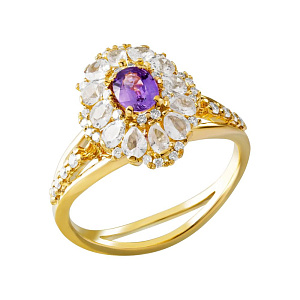 1_04262 (сап) Кольцо (Au 750)