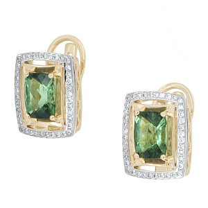 2D2006БТр Серьги (Au 585)